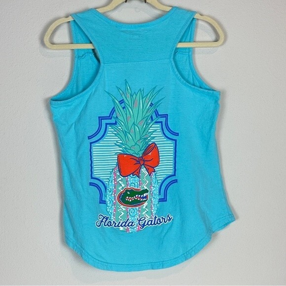 Florida Gators Turquoise Pineapple Tank Top M - Picture 4 of 7